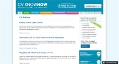 Desktop Screenshot of cvadvice.net